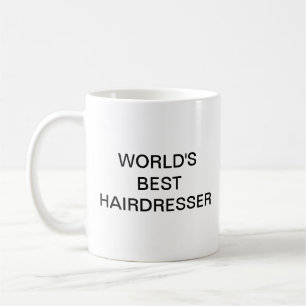 Taza De Café La mejor peluquera del mundo