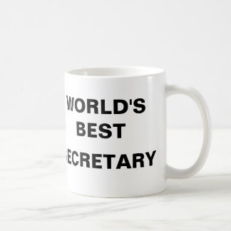 TAZA DE CAFÉ LA MEJOR SECRETARIA DEL MUNDO