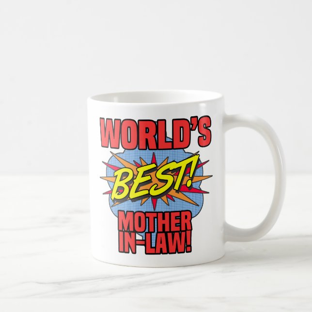Taza De Café La mejor suegra del mundo (Derecha)