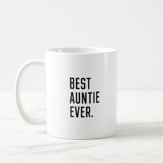 Taza De Café La mejor tía de todos