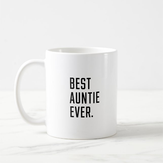 Taza De Café La mejor tía de todos (Izquierda)
