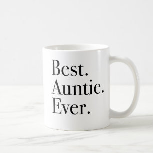 Taza De Café La mejor tía de todos
