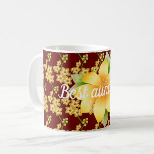 Taza De Café La mejor tía de todos los tiempos