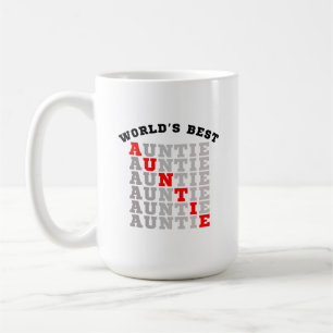 Taza De Café La mejor tía del mundo