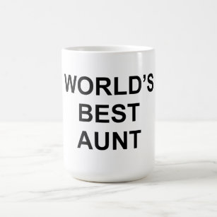 Taza De Café La mejor tía del mundo