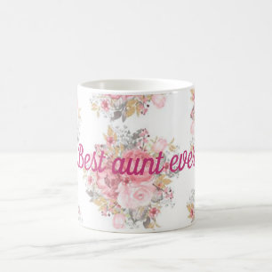 Taza De Café La mejor tía del mundo 1