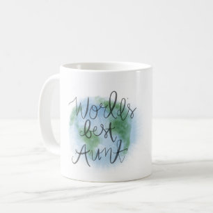 Taza De Café La mejor tía Mug del mundo