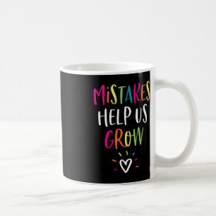 Taza De Café La mentalidad del crecimiento es positiva para el