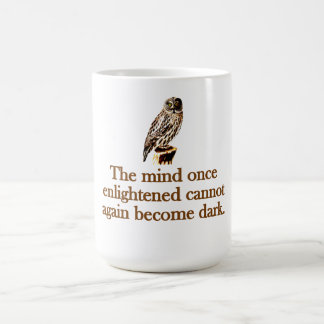Taza De Café La mente alguna vez iluminada