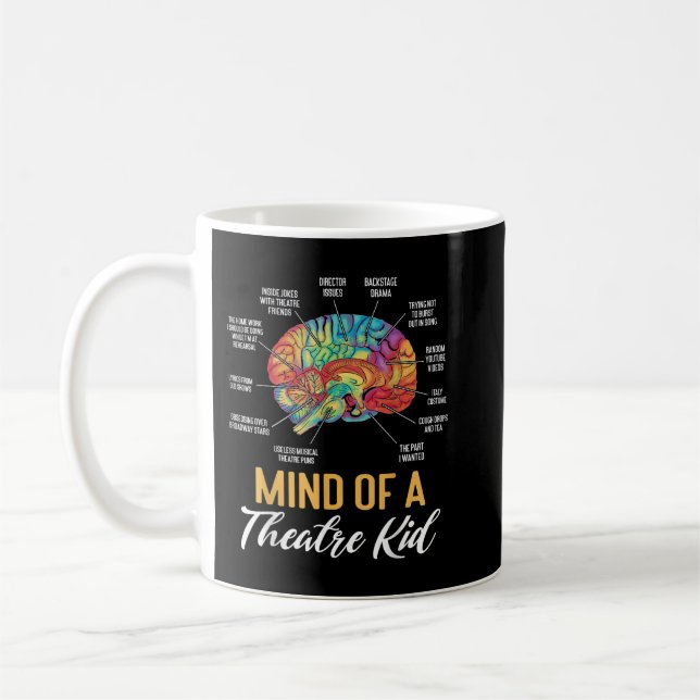 Taza De Café La mente de una actriz de teatro de Broadway Music (Izquierda)