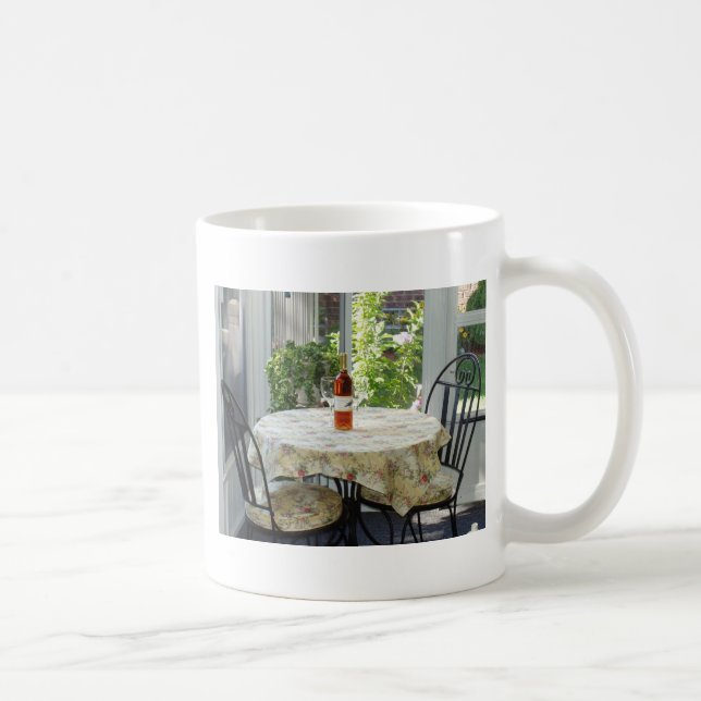 Taza De Café La mesa del bistró (Derecha)