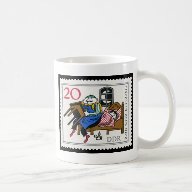 Taza De Café La mesa mágica, el burro y el DDR Stick 20. (Derecha)