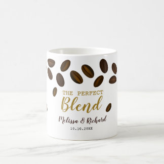 Taza De Café La Mezcla Perfecta Café Boda Novia Y Novio