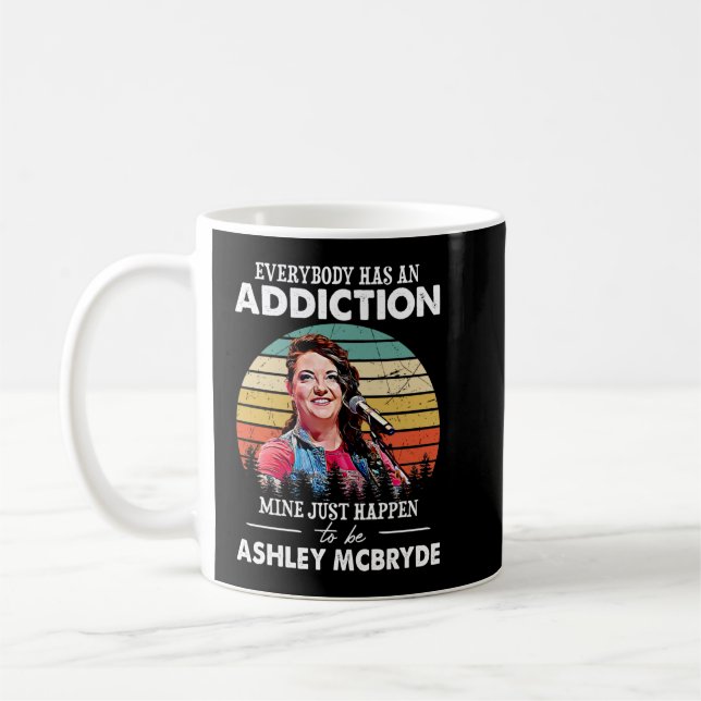 Taza De Café La Mía De Regalos De Música Resulta Ser Ashley McB (Izquierda)