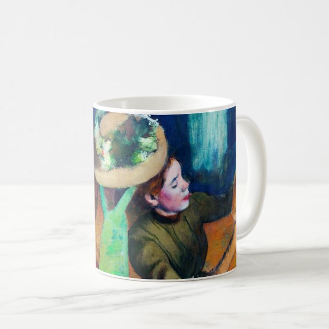 Taza De Café La Millinery Shop, Edgar Degas (Anverso derecho)