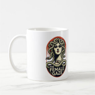 Taza De Café La Mirada Femenina Medusa Gorgona Feminista