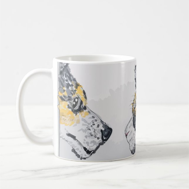 Taza De Café La Mirada Fija (Izquierda)