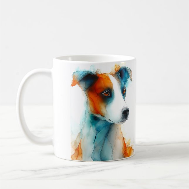 Taza De Café La Mirada Tranquila (Izquierda)