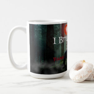 Taza De Café La mordedura del hombre musculoso sin camiseta de 