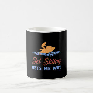 Taza De Café La moto acuática me hace practicar deportes acuáti