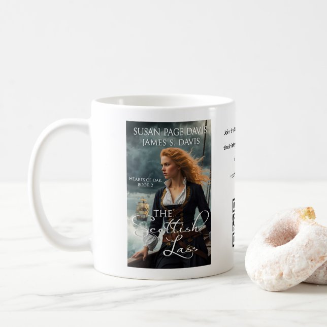Taza De Café La muchacha escocesa (Con donut)