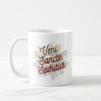 Taza De Café La Mug Veni santa espiritu sagrado vence