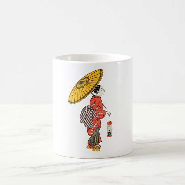 Taza De Café La mujer asiática Coffee Mug (Centro)