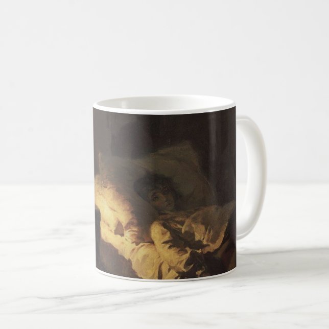 Taza De Café La mujer enferma (por Vasily Polenov) (Anverso derecho)