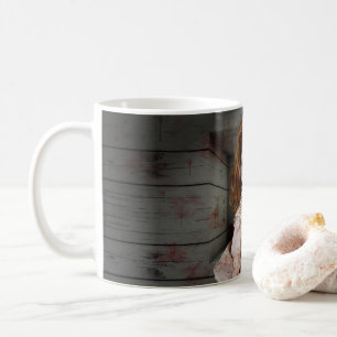 Taza De Café La muñeca de porcelana embrujada vintage de Slippe