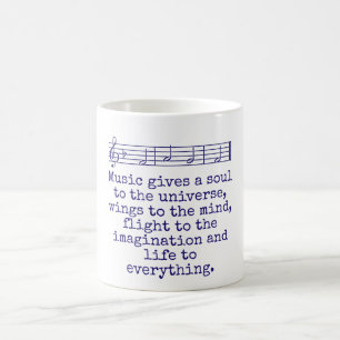 Taza De Café La Música Da Alma - Cita Musical