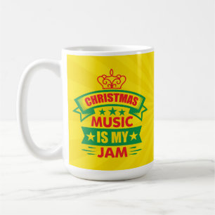 Taza De Café La música de Navidad es mi rollo-86254
