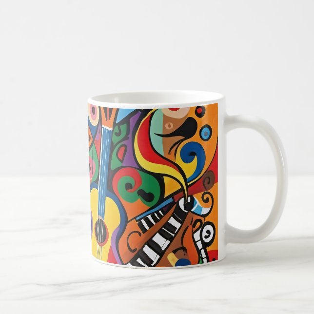 Taza De Café La música es arte (Derecha)