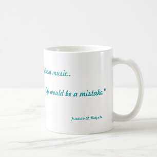 Taza De Café La música es vida