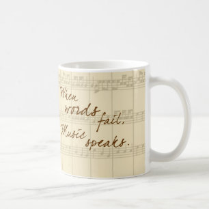 Taza De Café La música habla