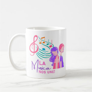 Taza De Café La musica nos une