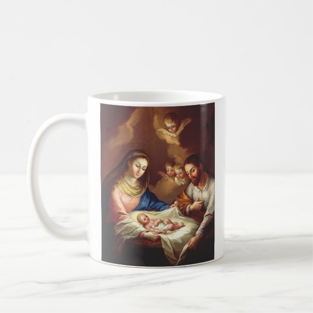 Taza De Café La Natividad de Jesucristo (Izquierda)