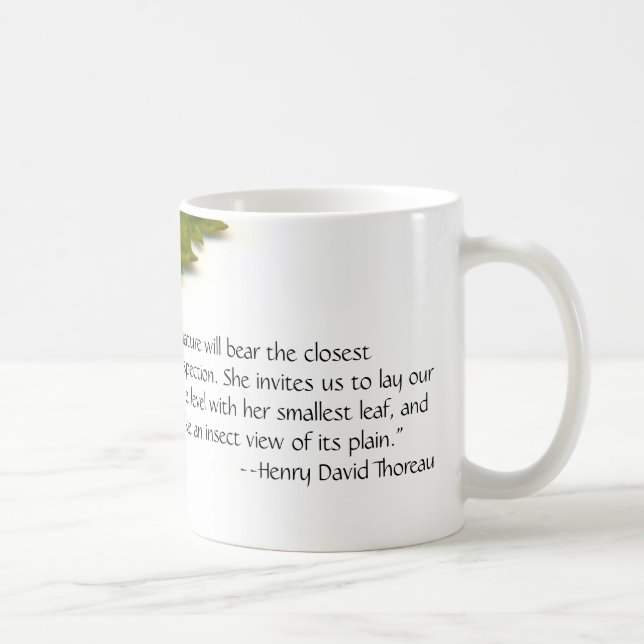 Taza De Café La naturaleza de Thoreau (Derecha)
