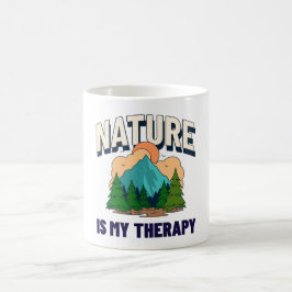 Taza De Café La Naturaleza Es Mi Terapia