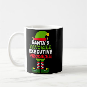 Taza De Café La Navidad del Productor Ejecutivo Favorito de San