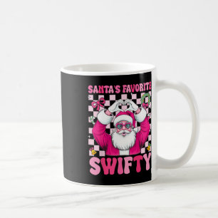Taza De Café La Navidad Groovy Favorita de Santa Swifty