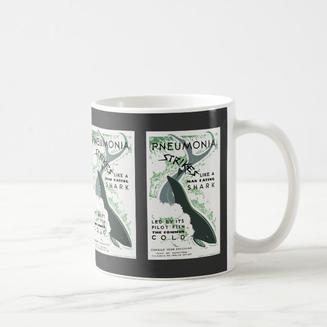 Taza De Café La neumonía golpea (Derecha)