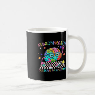 Taza De Café La neurodiversidad cerebral celebra el autismo del