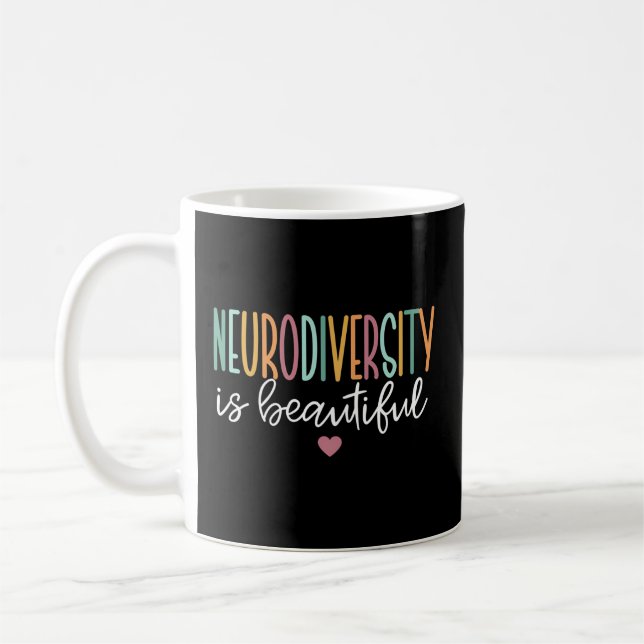 Taza De Café La neurodiversidad es bella (Izquierda)