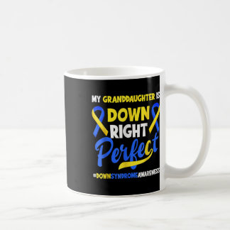 Taza De Café La Nieta Está Abajo El Síndrome De Down Perfecto