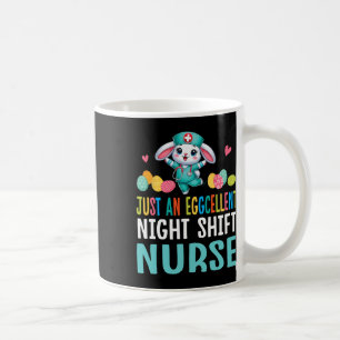 Taza De Café La Noche De La Pascua De La Danza De Los Conejitos