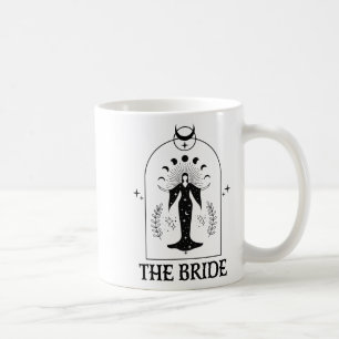 Taza De Café La Novia Coven Bruja Gótica Despedida de Soltera C