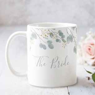 Taza De Café La Novia Eucalipto Rústico