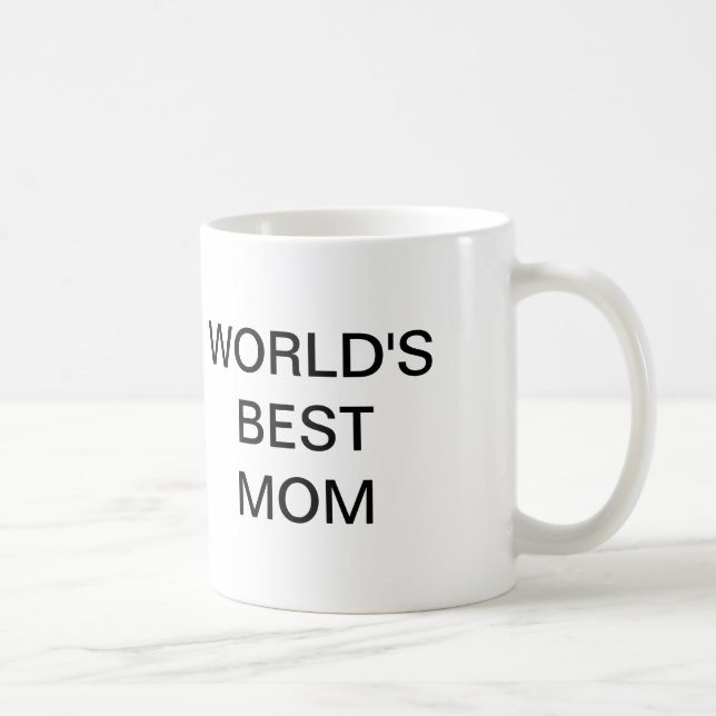 Taza De Café La oficina, la mejor mamá del mundo (Derecha)
