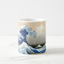 Taza De Café La onda grande de Kanagawa Katsushika Hokusai