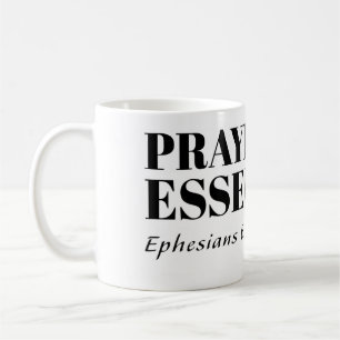 Taza De Café La oración es esencial
